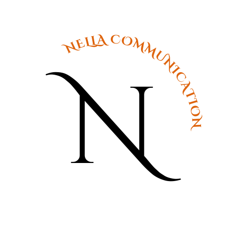 Logo Nella Communication- Agence de storytelling et branding premium Essonne.